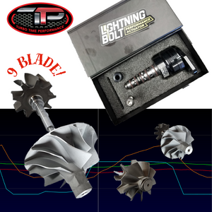 9 Blade Extreme Scream Turbine + 63.5 Powermax Wheel + Lightning Bolt Performance Kit
