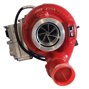 Stage 3 HXR turbo for 2019-2024 6.7L Cummins with red compressor housing