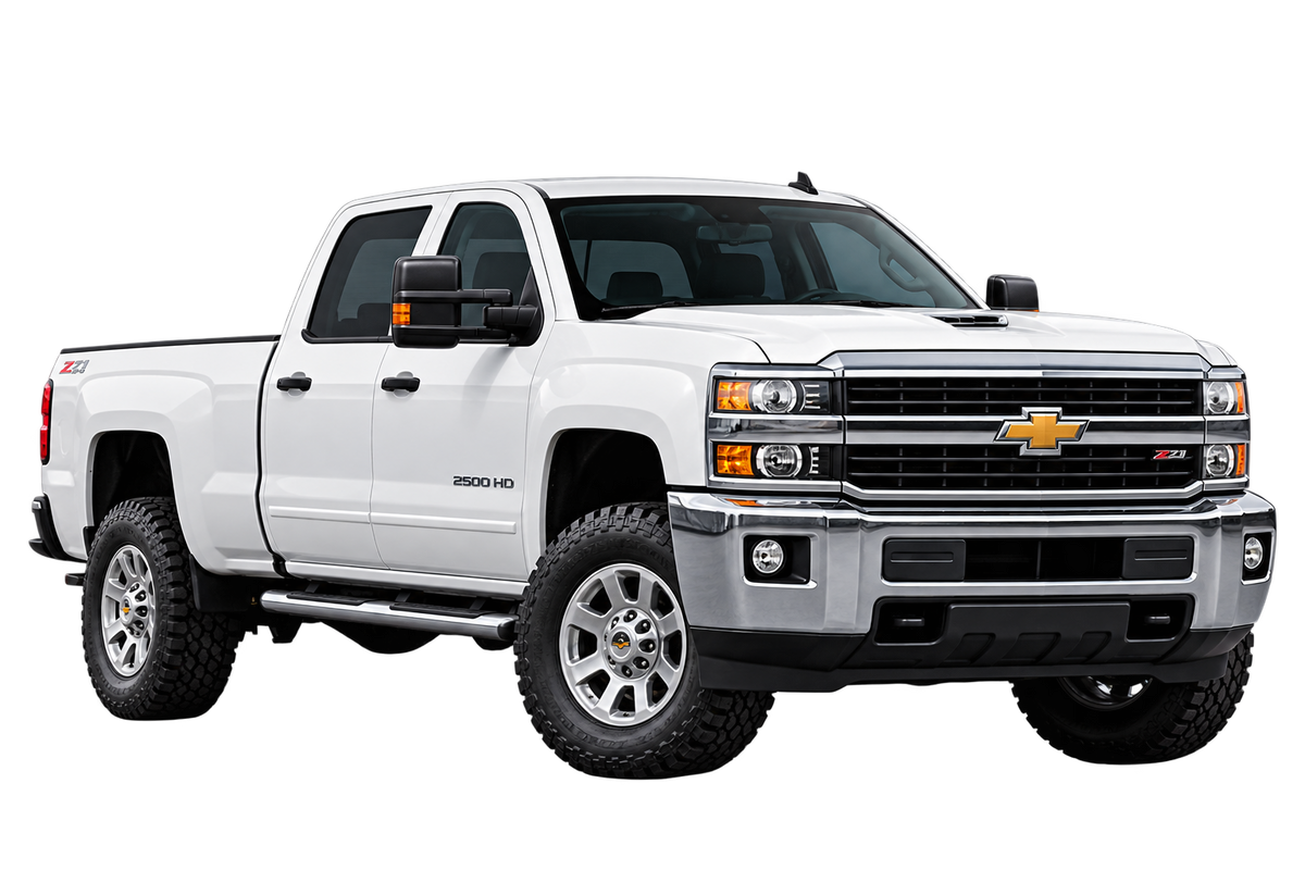 Illustrative DURAMAX truck