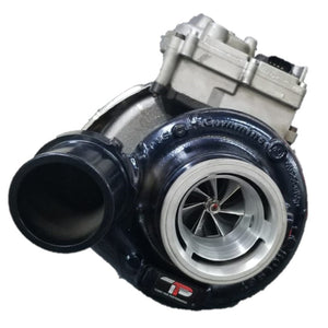 2019-2020 Power Tow Max Dodge Ram Cummins 6.7L Turbocharger with Navy Blue housing.